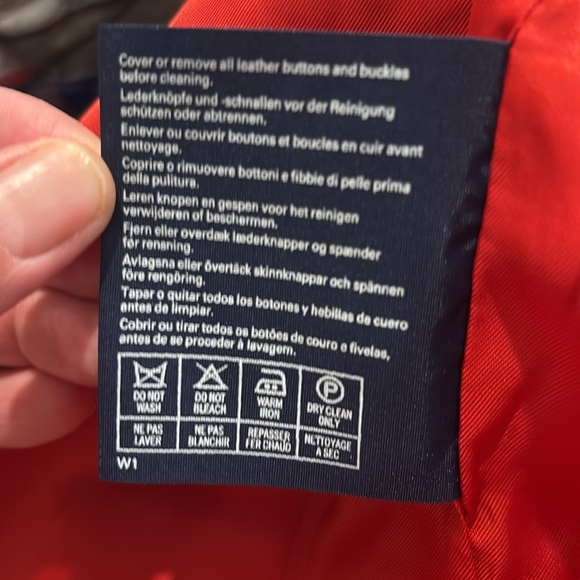 Vintage BURBERRYS Red Wool Blazer - Picture 13 of 13